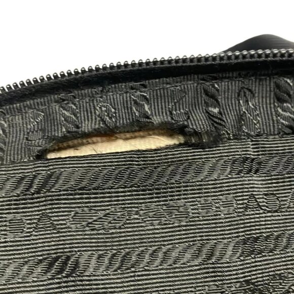 Auth PRADA - Black Nylon Handbag - Picture 9 of 13